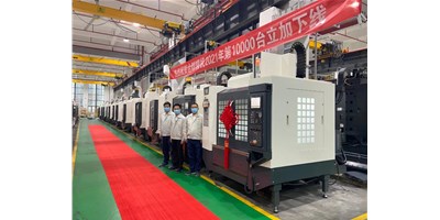 里程碑：意昂体育2021年第10000台立加下线